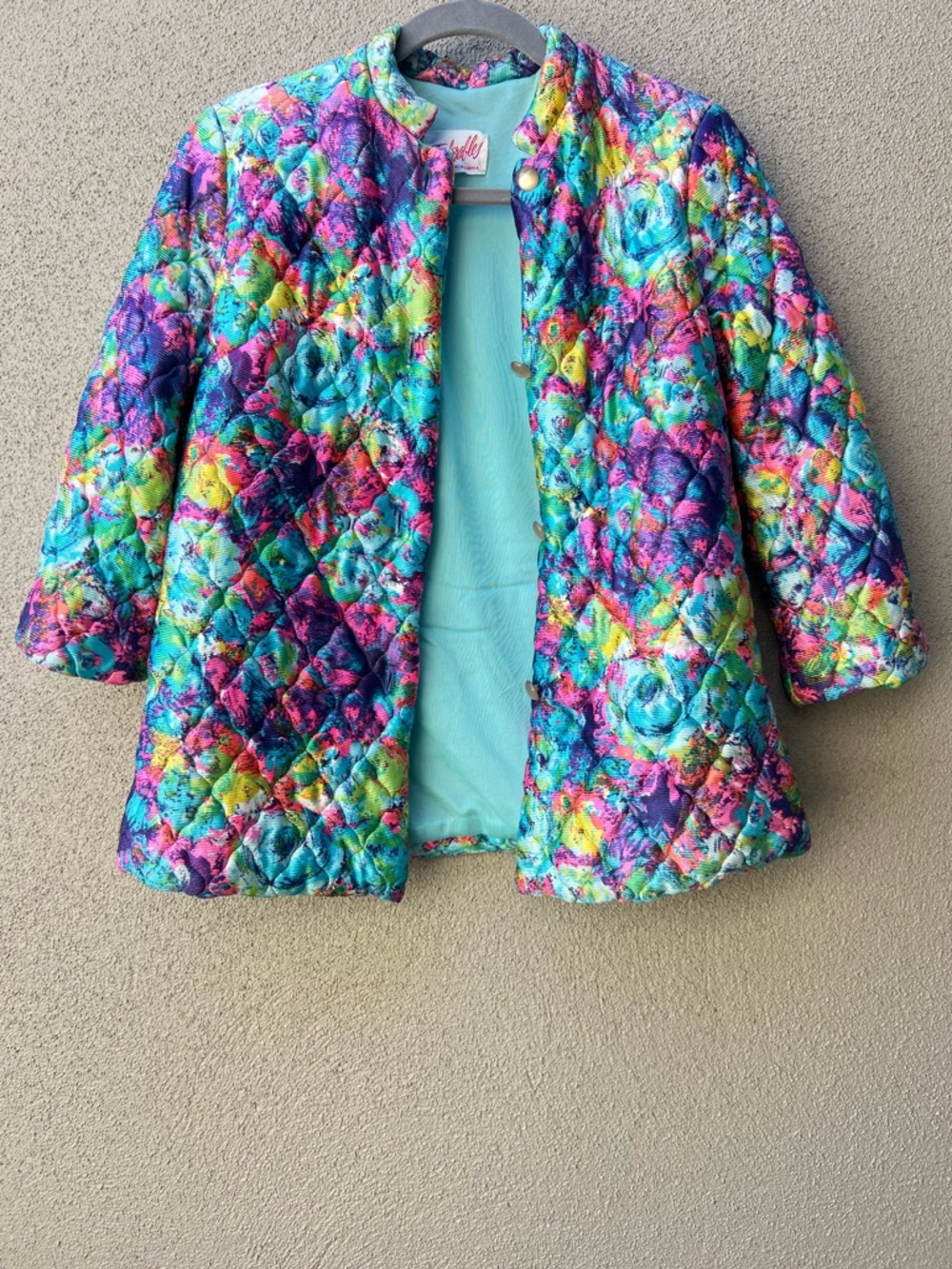 1960’s Dopamine Dream Quilted Jacket - Picture 3 of 8